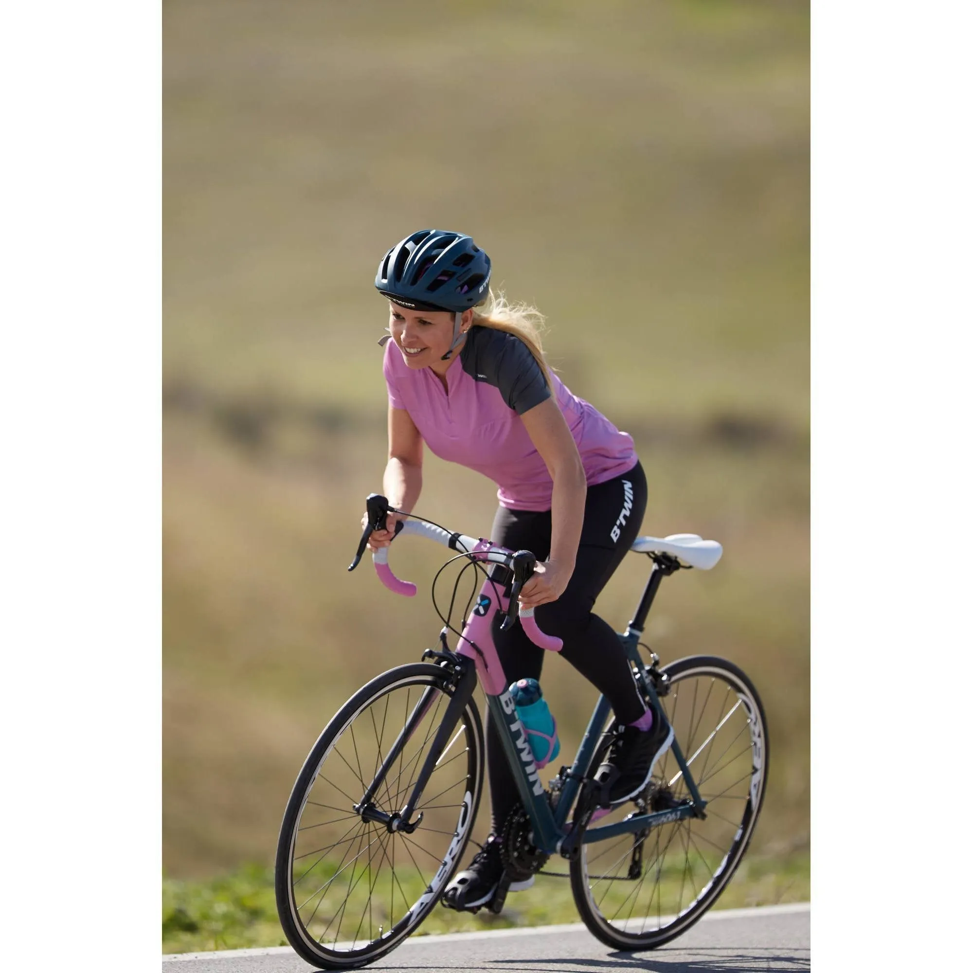 Women's Short Sleeve Cycling Jersey 500