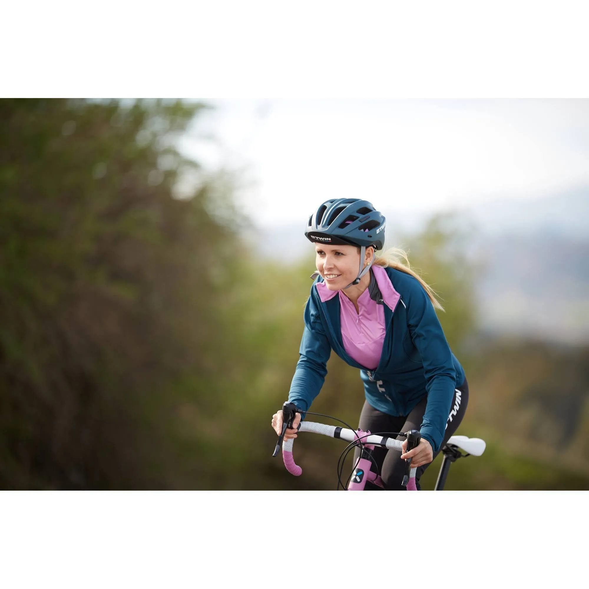 Women's Short Sleeve Cycling Jersey 500