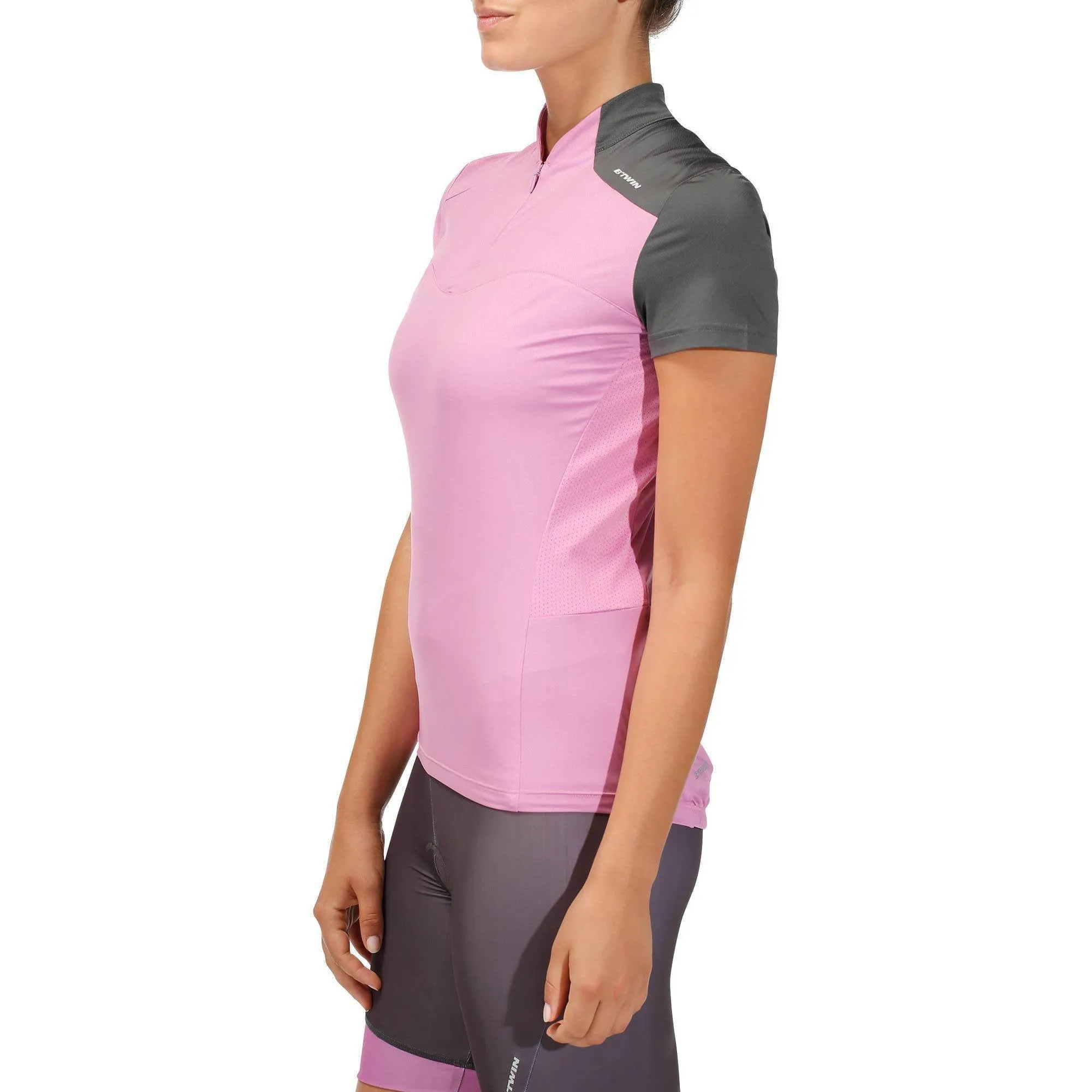 Women's Short Sleeve Cycling Jersey 500