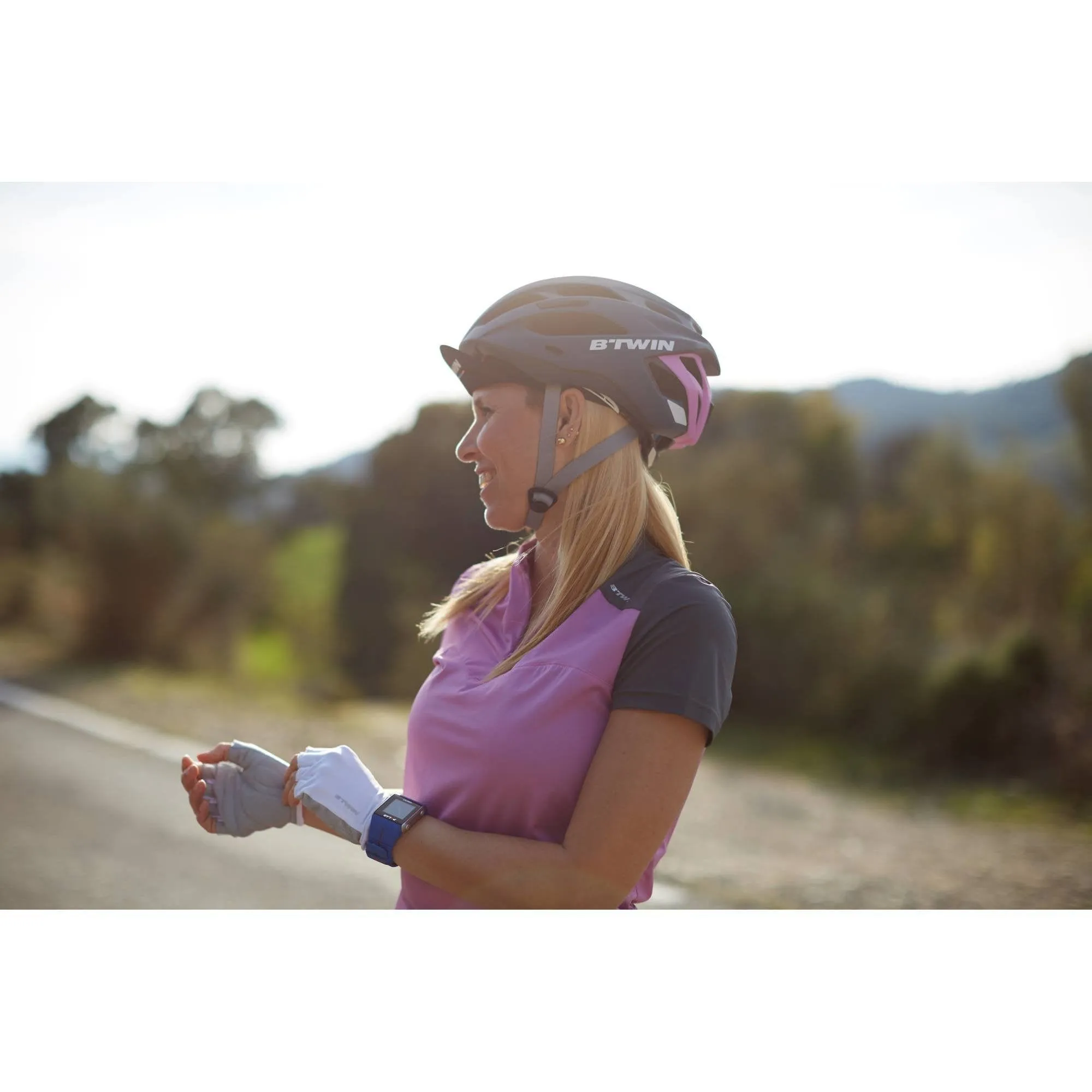 Women's Short Sleeve Cycling Jersey 500
