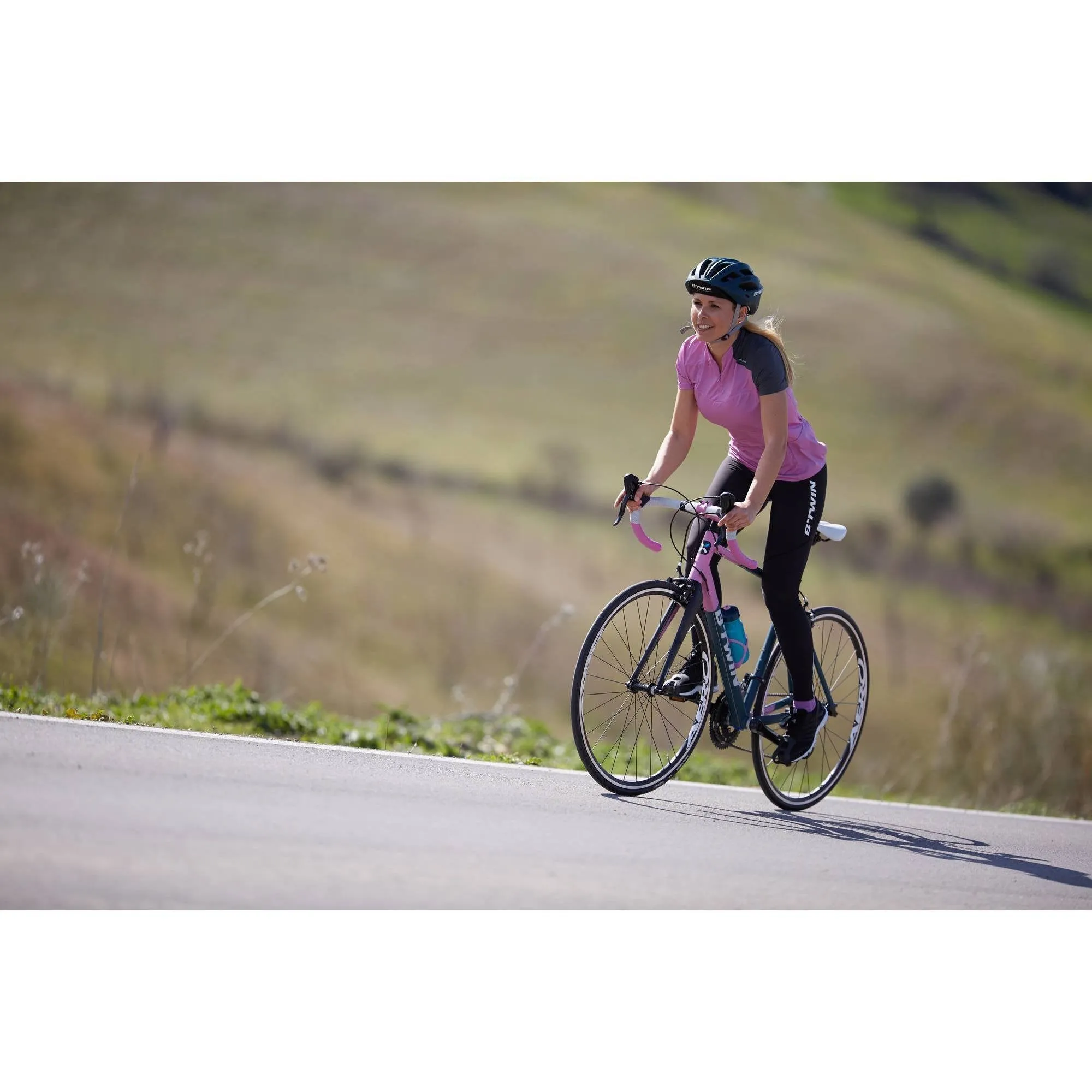Women's Short Sleeve Cycling Jersey 500
