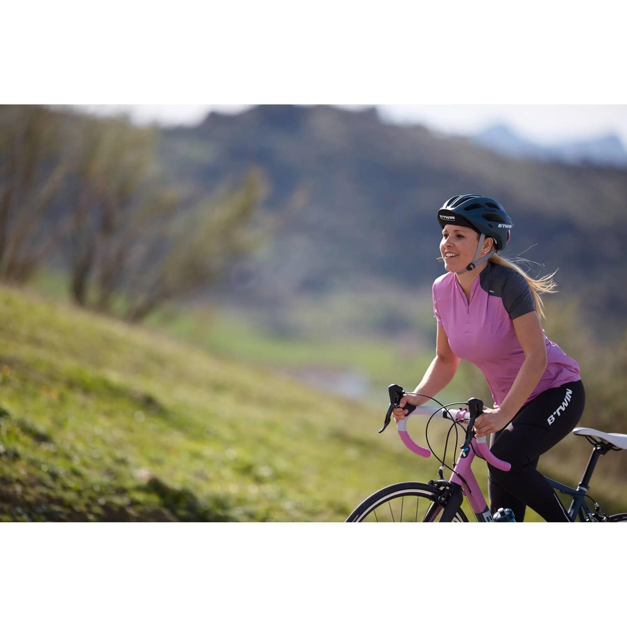 Women's Short Sleeve Cycling Jersey 500