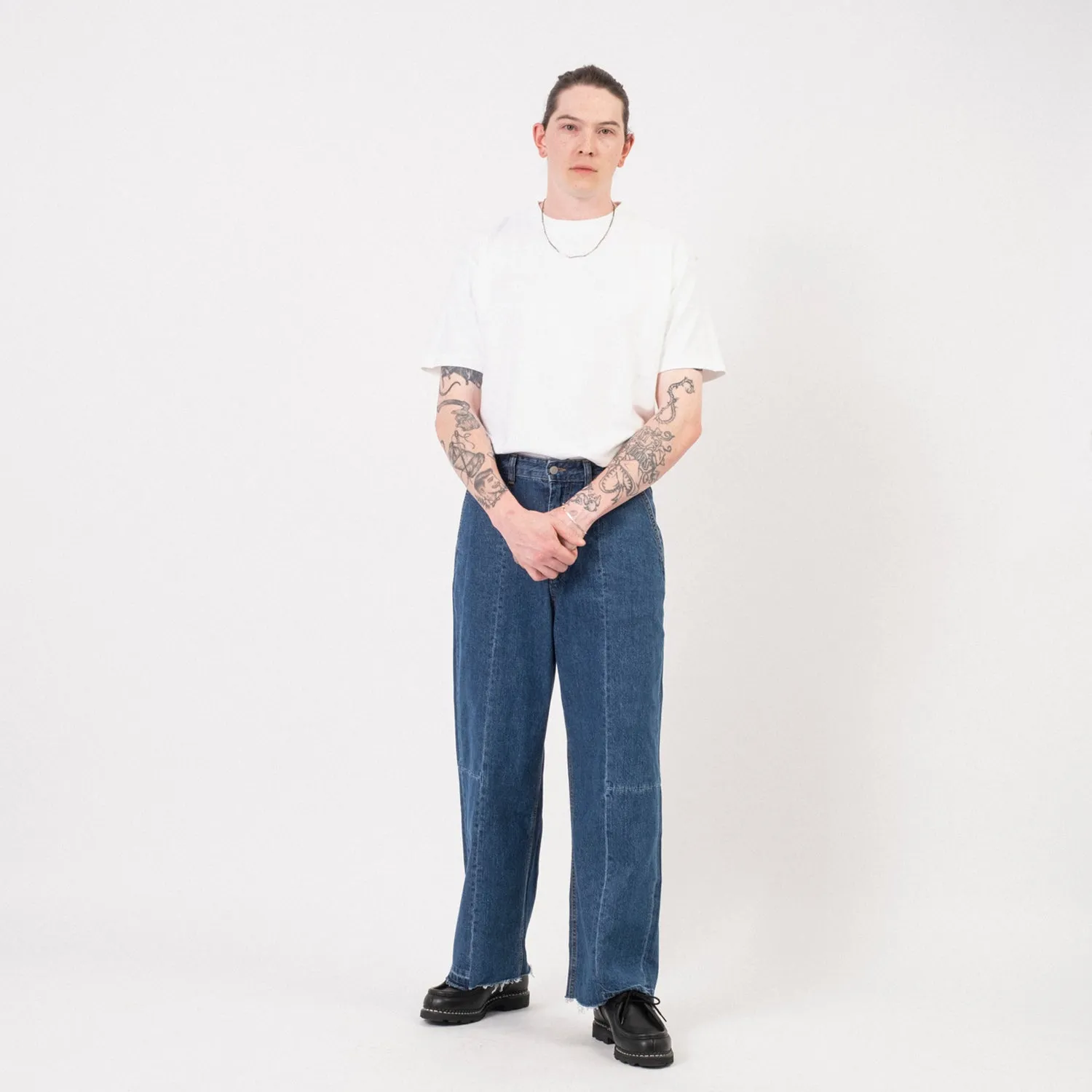 [YOUTH] REBUILD 004 DENIM PANTS _ MEDIUM BLUE