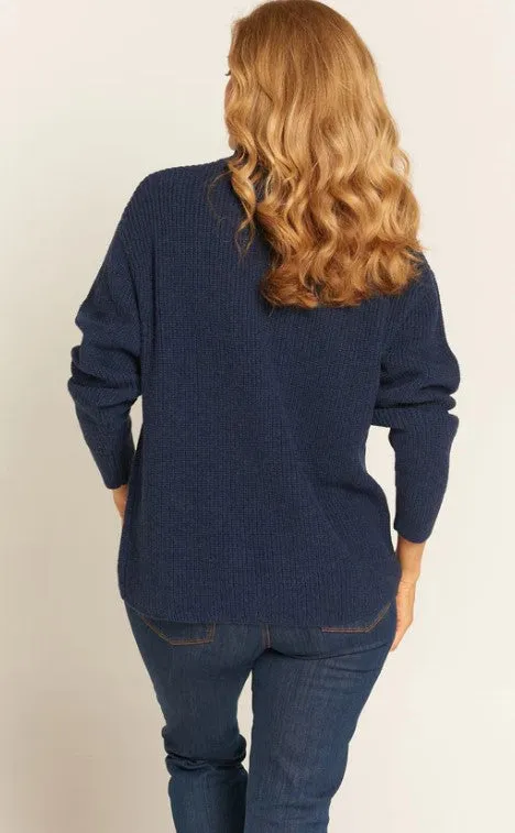 Zip Jumper Navy