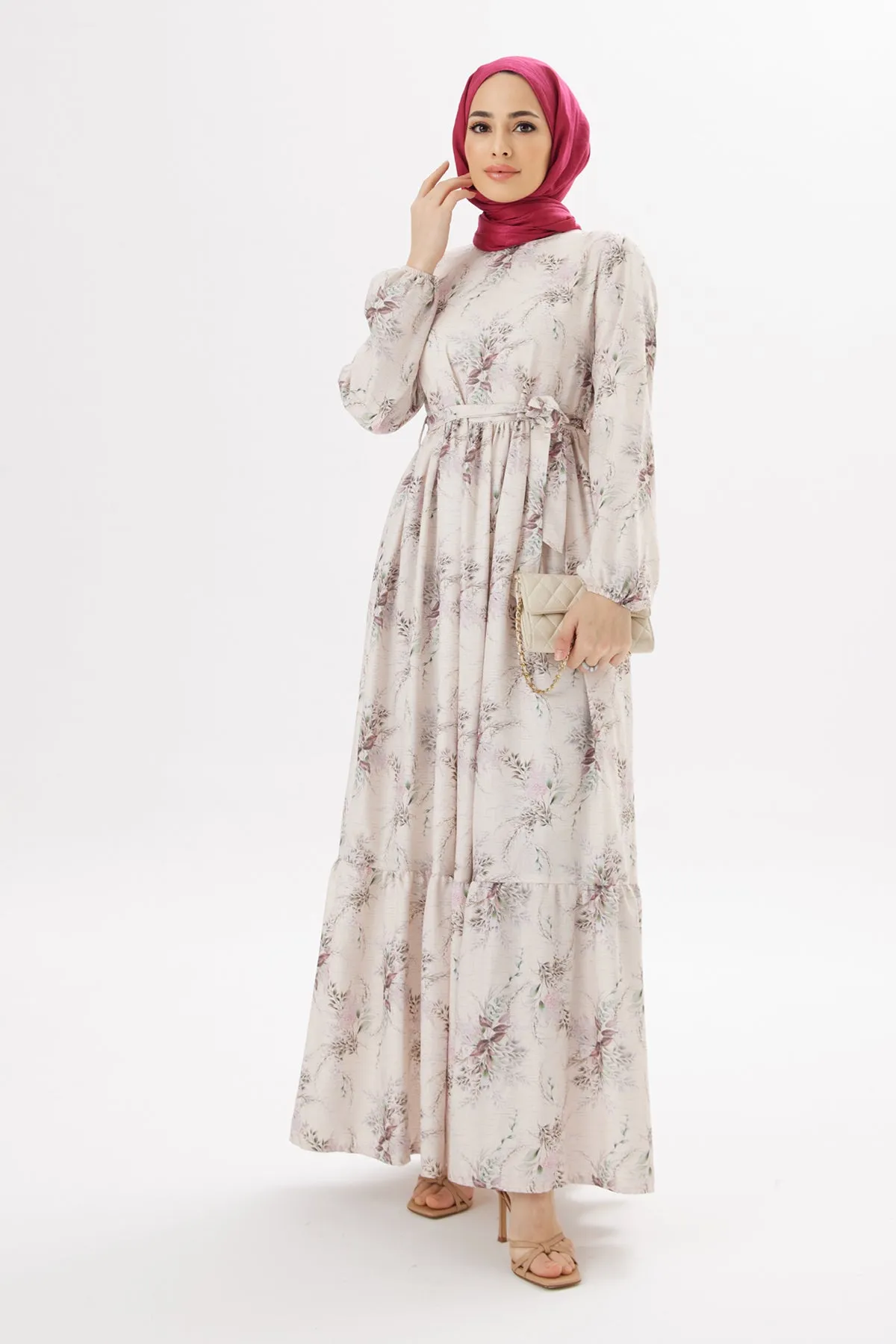 ZRF Women Flora Linen Dress - Lilac - Merthyr Tudful