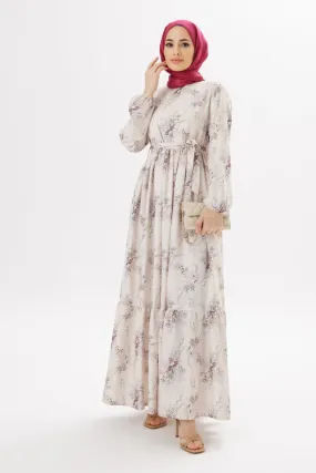 ZRF Women Flora Linen Dress - Lilac - Merthyr Tudful